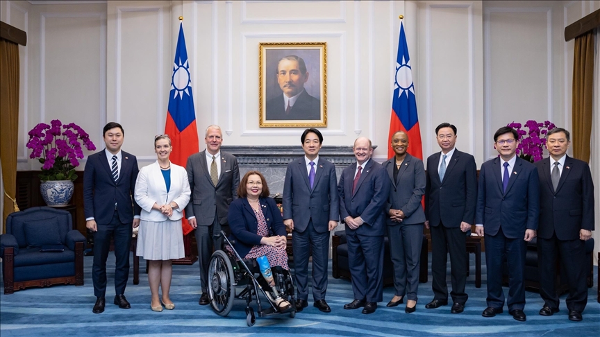 2nd group of US lawmakers visits Taiwan since Lai inauguration