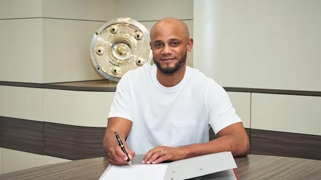 Vincent Kompany appointed as new manager of Bayern Munich