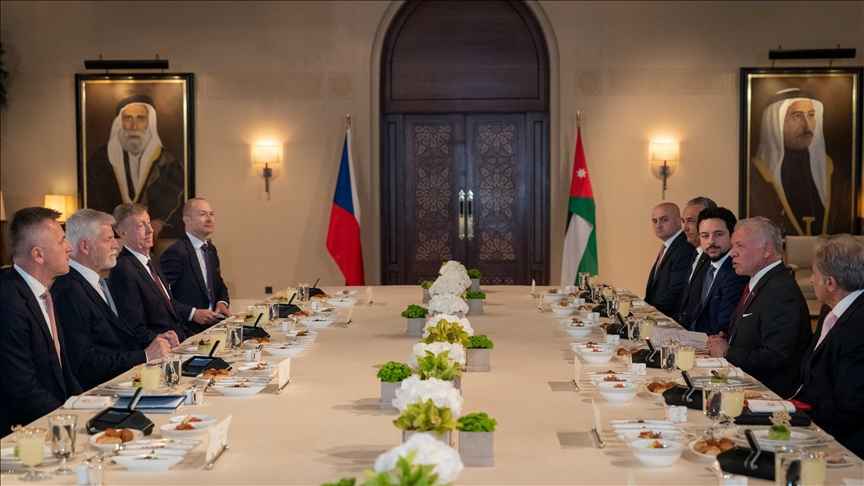 الأردن وتشيكيا يبحثان الأوضاع "الخطيرة" بغزة
