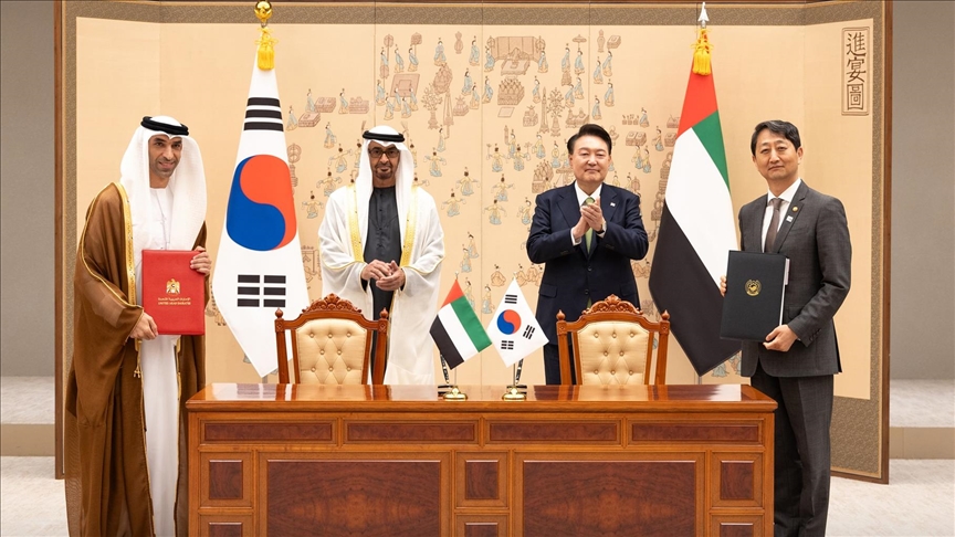 South Korea, UAE sign pact to boost economic relations