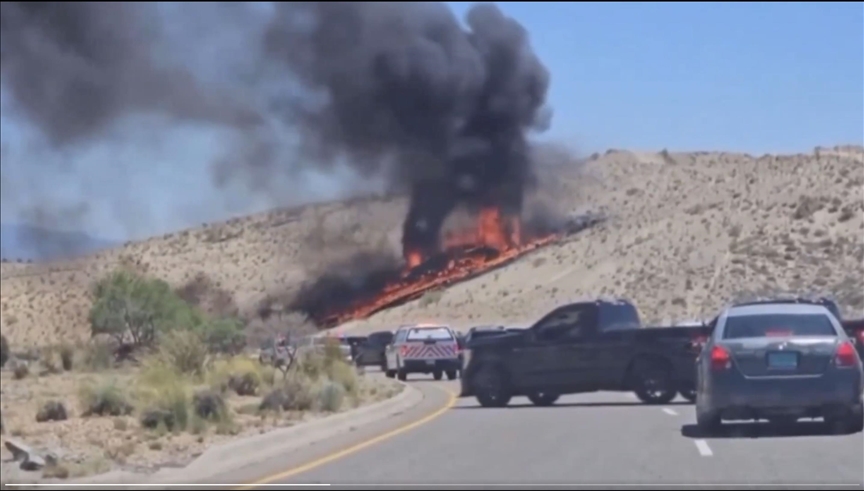 Emergency crews respond to F35 jet crash in New Mexico
