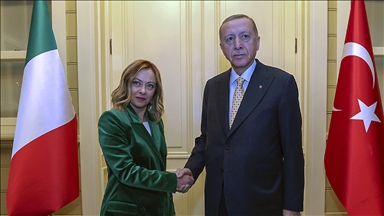 Cumhurbaşkanı Erdoğan, İtalya Başbakanı Meloni ile telefonda görüştü