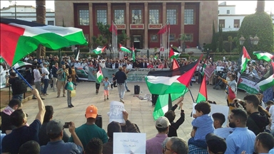 المغرب.. الآلاف يطالبون بالضغط على إسرائيل لوقف الحرب على غزة