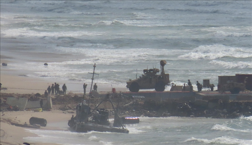 US working to rebuild, repair Gaza aid pier: Pentagon
