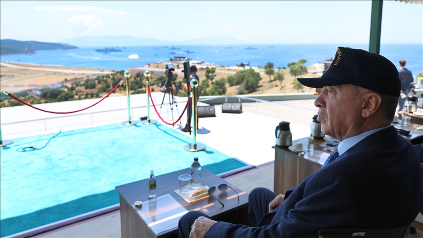 Efes-2024 drill based on peace support operation, no country targeted: Turkish president