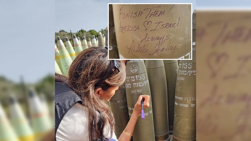 Nikki Haley’s 'Finish Them' message on Israeli bomb for Gaza sparks condemnation