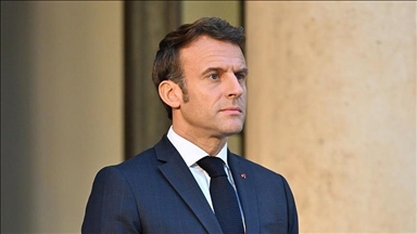 Emmanuel Macron s’entretient avec son homologue mauritanien lors d’un déjeuner de travail à l’Élysée