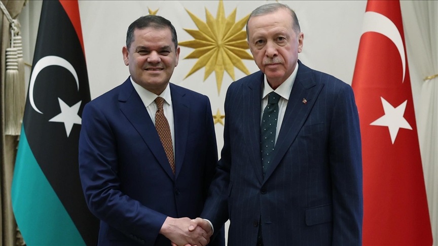 Turkish President Erdogan, Libyan premier discuss bilateral ties, latest developments in Libya