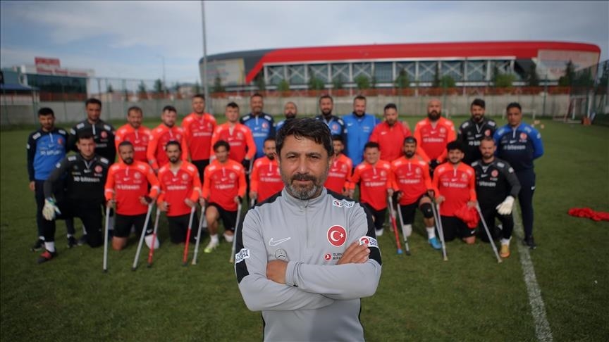 Türkiye’s amputee football team to seek 3rd consecutive European title in France