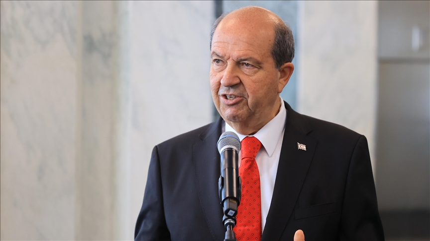 TRNC president condemns 'outdated' embargoes in Australia visit