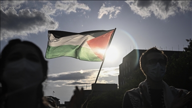 رفع العلم الفلسطيني في افتتاح مؤتمر الأمم المتحدة للمناخ بألمانيا