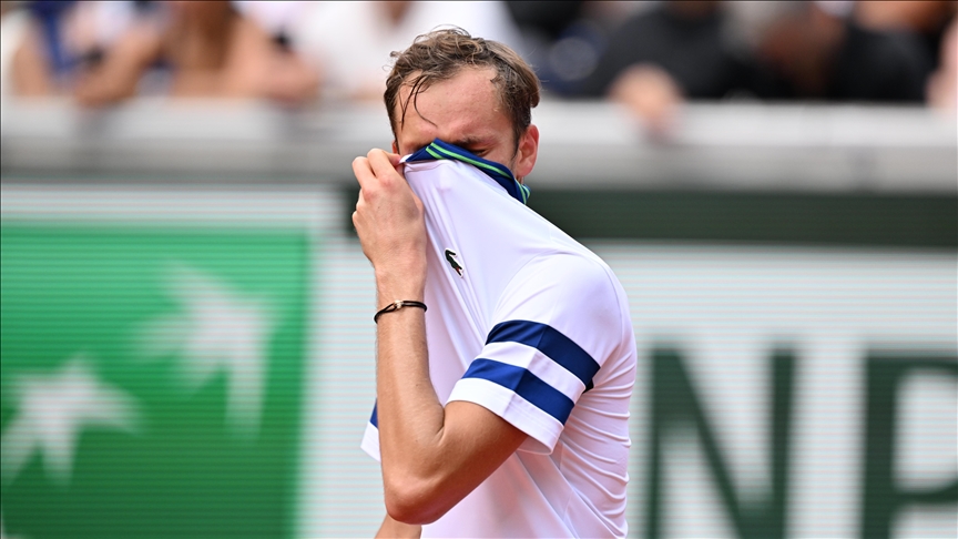 Russian 5th seed Daniil Medvedev eliminated from French Open Russian 5th seed Daniil Medvedev eliminated from French Open