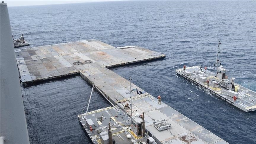 Rebuilding, repairing of Gaza pier ‘ongoing’: Pentagon Rebuilding, repairing of Gaza pier ‘ongoing’: Pentagon