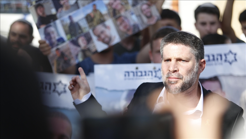 US senator urges Biden admin to consider sanctions on Israeli finance minister US senator urges Biden admin to consider sanctions on Israeli finance minister