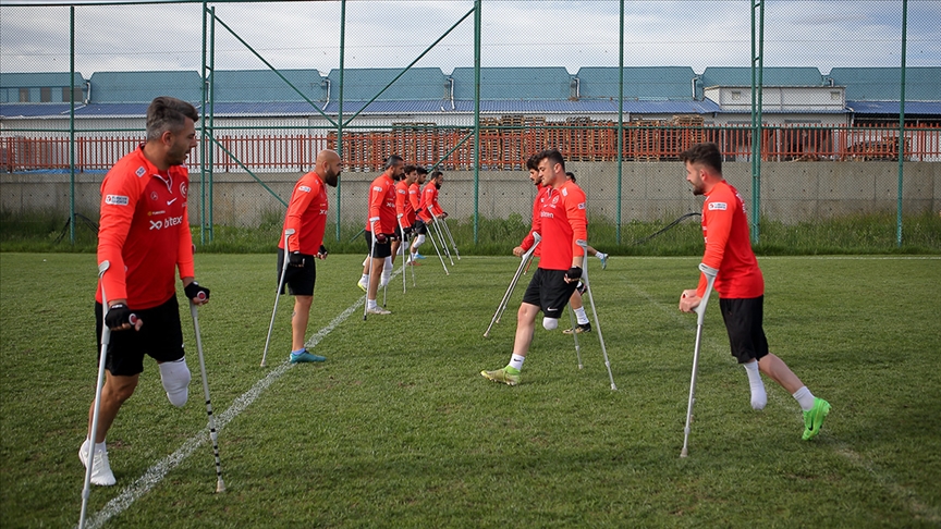 Ampute Futbol Milli Takımı, çeyrek finalde yarın Almanya ile karşılaşacak
