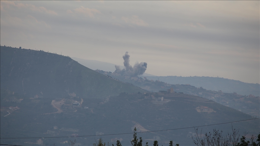 Israeli army carries out airstrikes on several areas in southern Lebanon Israeli army carries out airstrikes on several areas in southern Lebanon