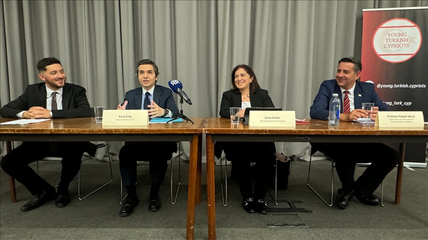 Londra'da "Kıbrıs 2054: İki Devletli Çözüme Giden Yol" başlıklı konferans düzenlendi