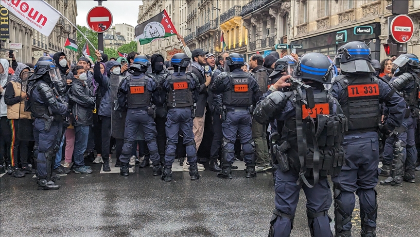 Amnesty EU urges France to stop 'repressing' Palestine solidarity protests