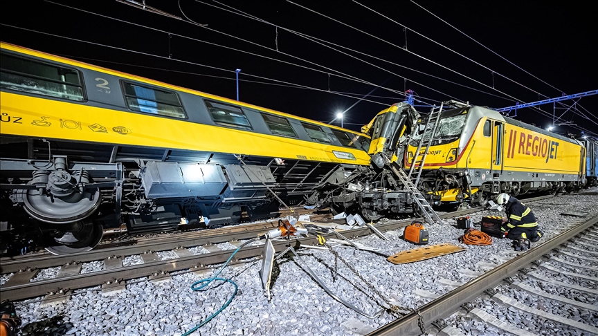 Train collision leaves 4 dead, 23 injured in Czech Republic