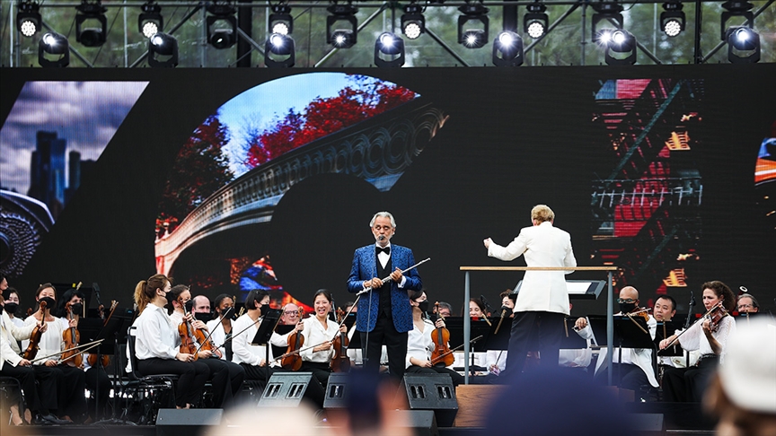 Ünlü İtalyan tenor Andrea Bocelli 8 Haziran'da İstanbul'da konser verecek