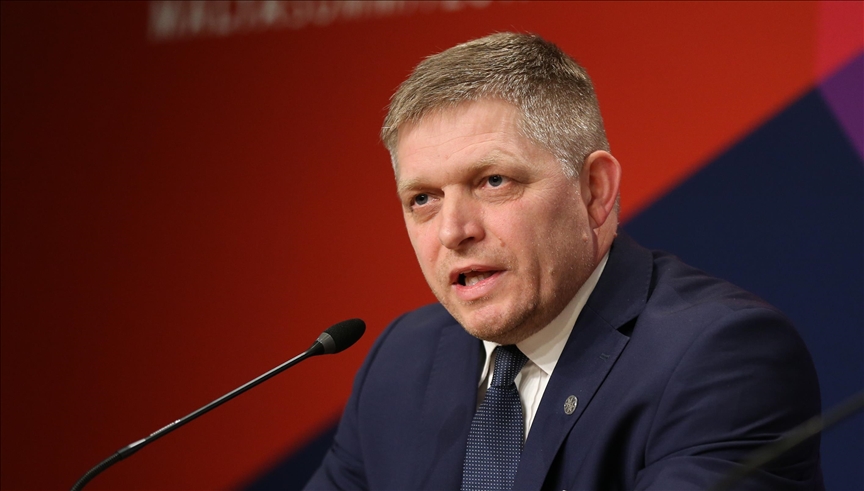 Slovakia’s prime minister says he was targeted over his views on Ukraine