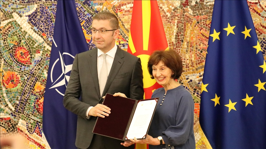 North Macedonia's president assigns Hristijan Mickoski to form government