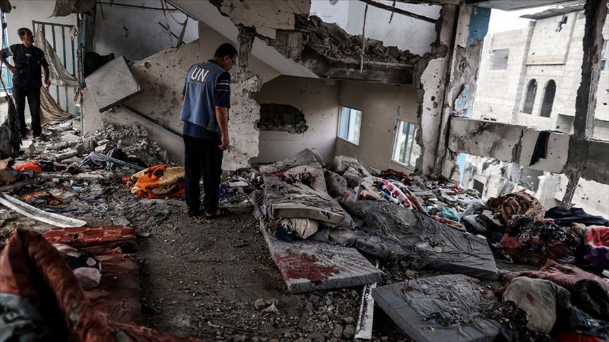 40 Palestinians killed in Israeli airstrike on UNRWA school in central Gaza Strip