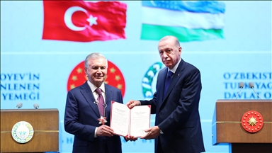 Türkiye, Uzbekistan to further deepen partnership, says President Erdogan