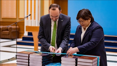 Kazakhstan presents Constitution in Braille for 1st time