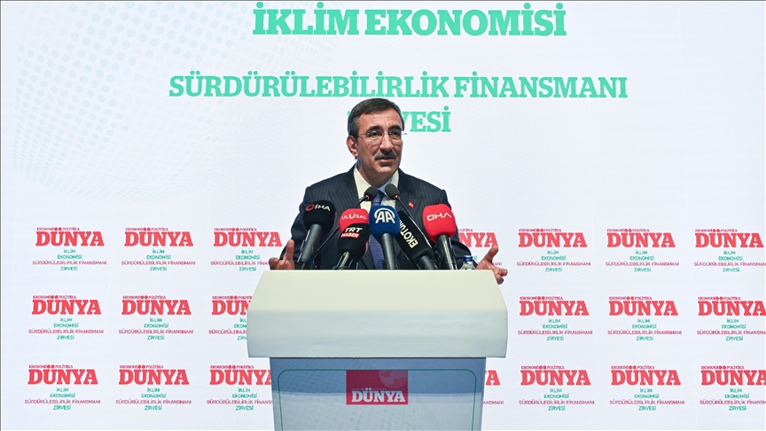 Cumhurbaşkanı Yardımcısı Yılmaz: En önemli hedeflerimizden biri düşük karbonlu ekonomiye geçiş