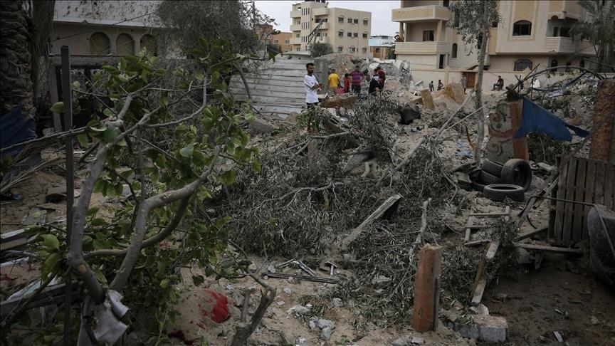 Several Palestinians killed in Israeli attacks on various areas of Gaza Strip