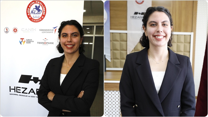 Genç mühendis savunma sanayinde ve yüzmede milli gurur yaşatıyor