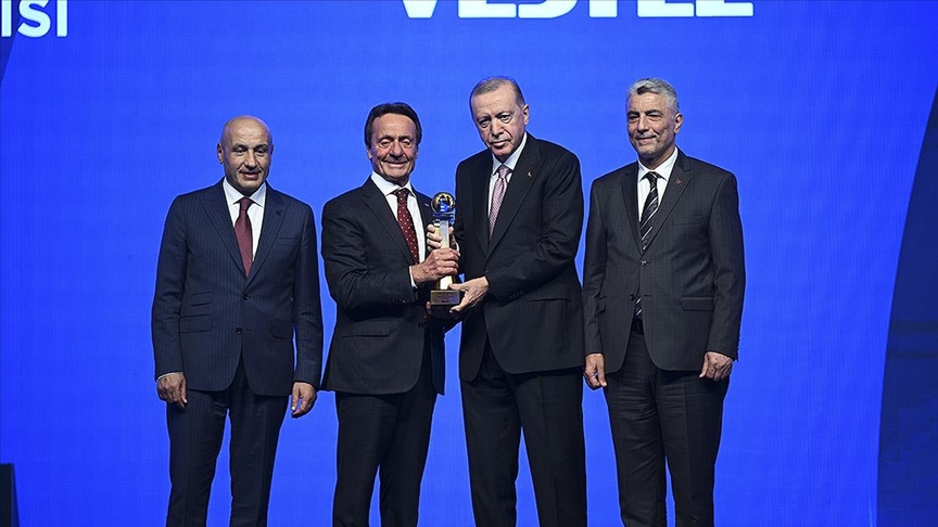 TİM'den Vestel'e ihracat şampiyonluğu ödülü