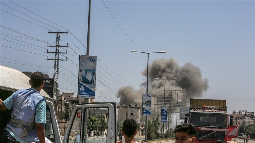İsrail'in Gazze'deki Nusayrat Mülteci Kampı'na düzenlediği saldırılarda ölenlerin sayısı 210'a yükseldi