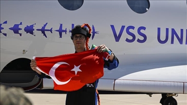 Astronot Turkiye kedua selesaikan eksperimen ilmiah dengan penerbangan suborbital