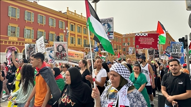 Gaza: Plus d’un millier de personnes défilent à Nice pour réclamer un cessez-le-feu 