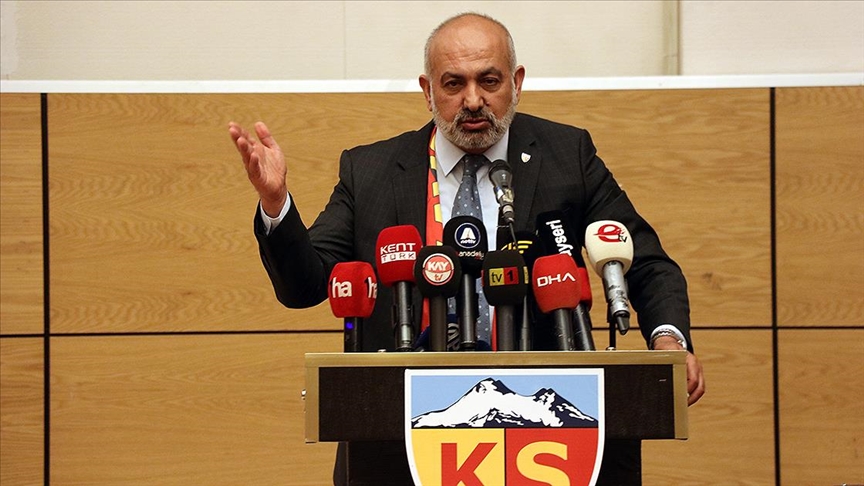 Kayserispor Kulübü Başkanı Çamlı, güven tazeledi
