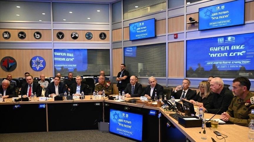 Médias israéliens : Le cabinet de guerre israélien se réunira sans Gantz et Eisenkot