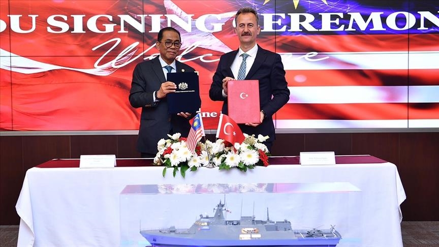 Malaysia inks memorandum of understanding to purchase 3 warships from Türkiye