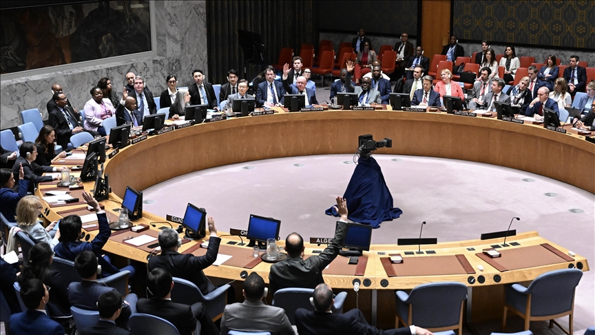 UN Security Council adopts resolution supporting US proposal for cease-fire in Gaza