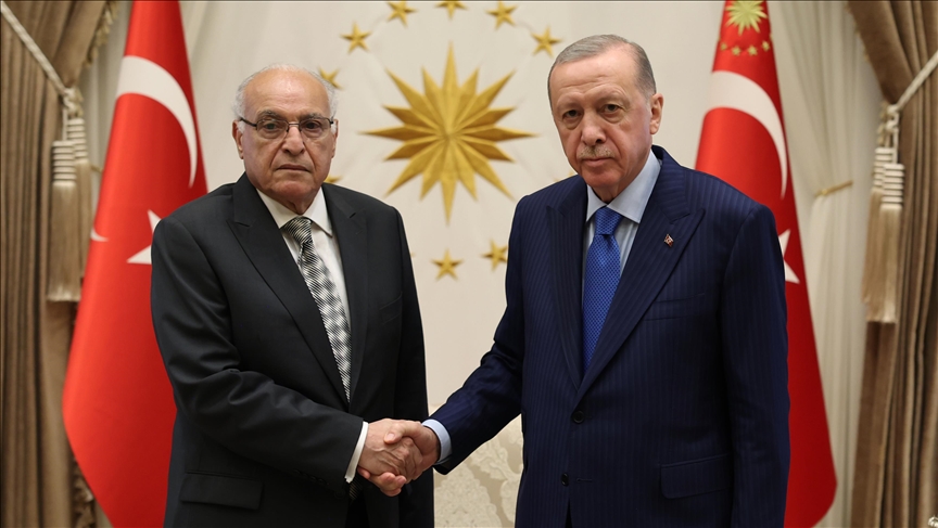 Turkish president receives Algerian foreign minister