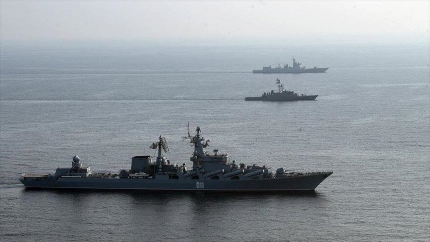 Корабли ВМФ РФ проводят учения по применению высокоточного оружия в Атлантическом океане 
