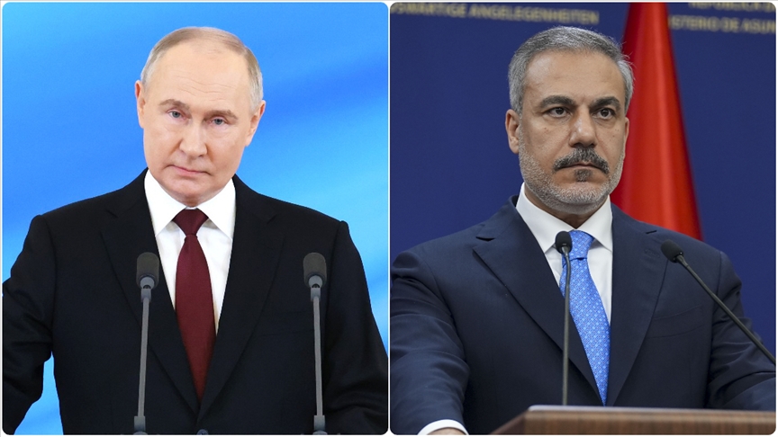 Rusya Devlet Başkanı Putin, Dışişleri Hakan Fidan ile görüşecek