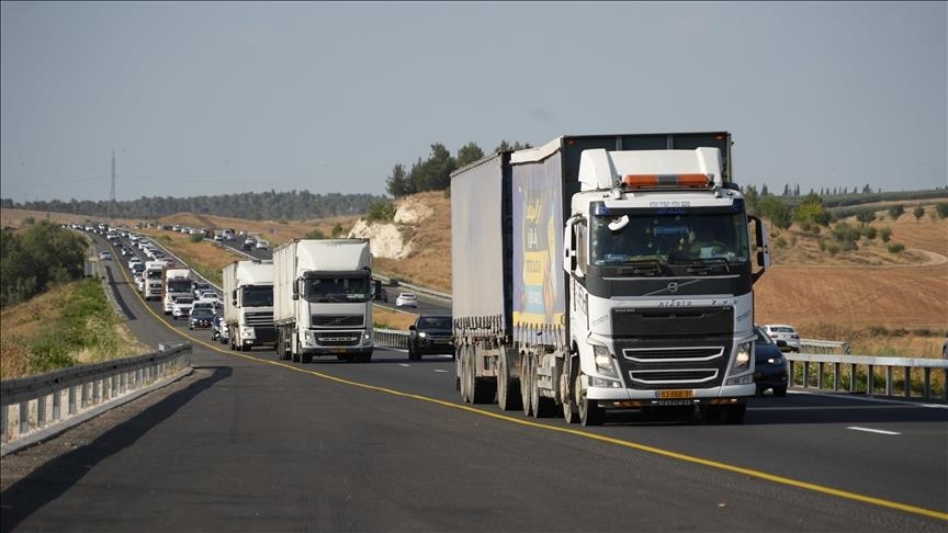 EU says over 2,000 trucks carrying Gaza aid stuck on Rafah border