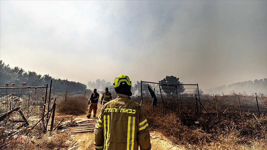 İsrail'in kuzeyindeki yangınların stratejik tesisler için tehlike oluşturduğu belirtildi