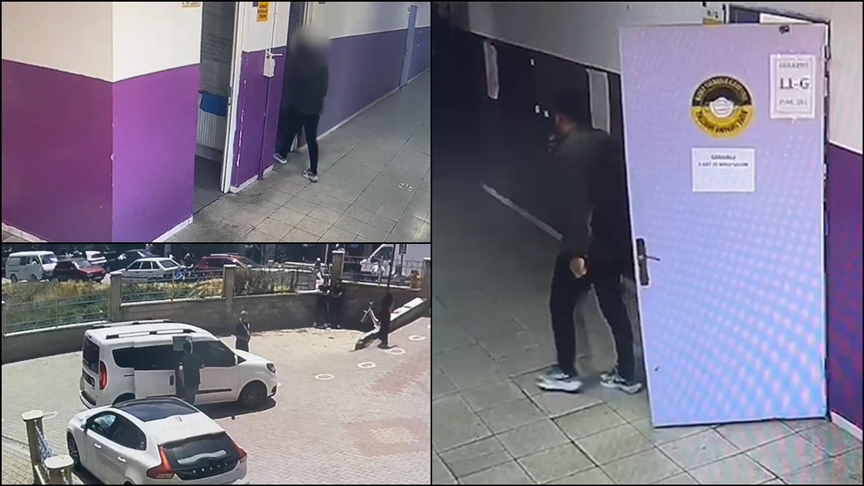 YKS'de yapay zekayla kopya çekerken yakalanan adayın okul koridorundaki görüntüleri ortaya çıktı