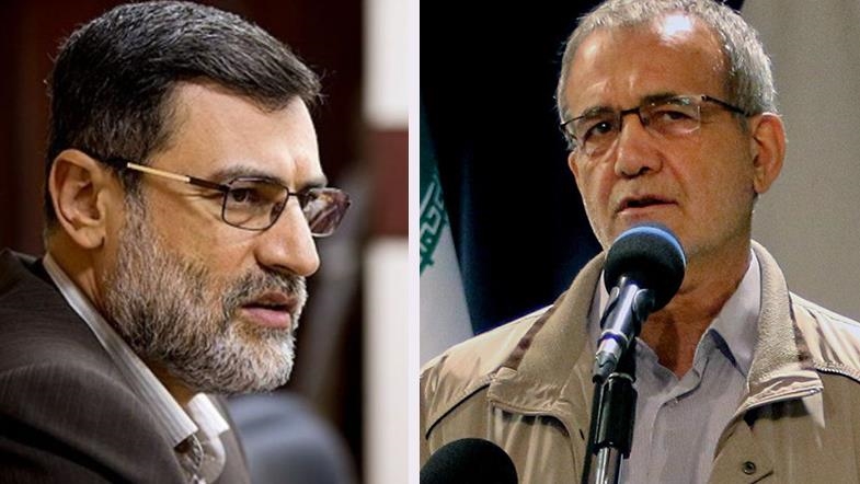نامزدهای انتخابات ریاست جمهوری ایران؛ پزشکیان و قاضیزاده