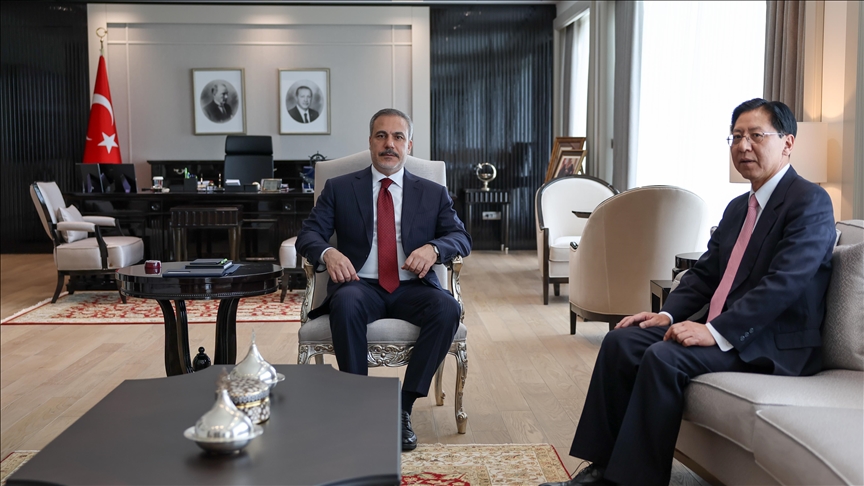 Turkish foreign minister receives Chinese ambassador in Ankara Turkish foreign minister receives Chinese ambassador in Ankara