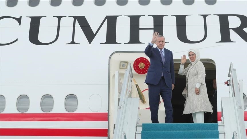 Президент Турции отбыл с официальным визитом в Испанию