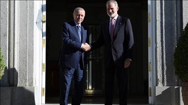 Erdogan llega a España para asistir a la octava cumbre intergubernamental entre los dos países
